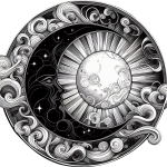 MOON LIKE DOOR TO SKY or using sun as a mirror